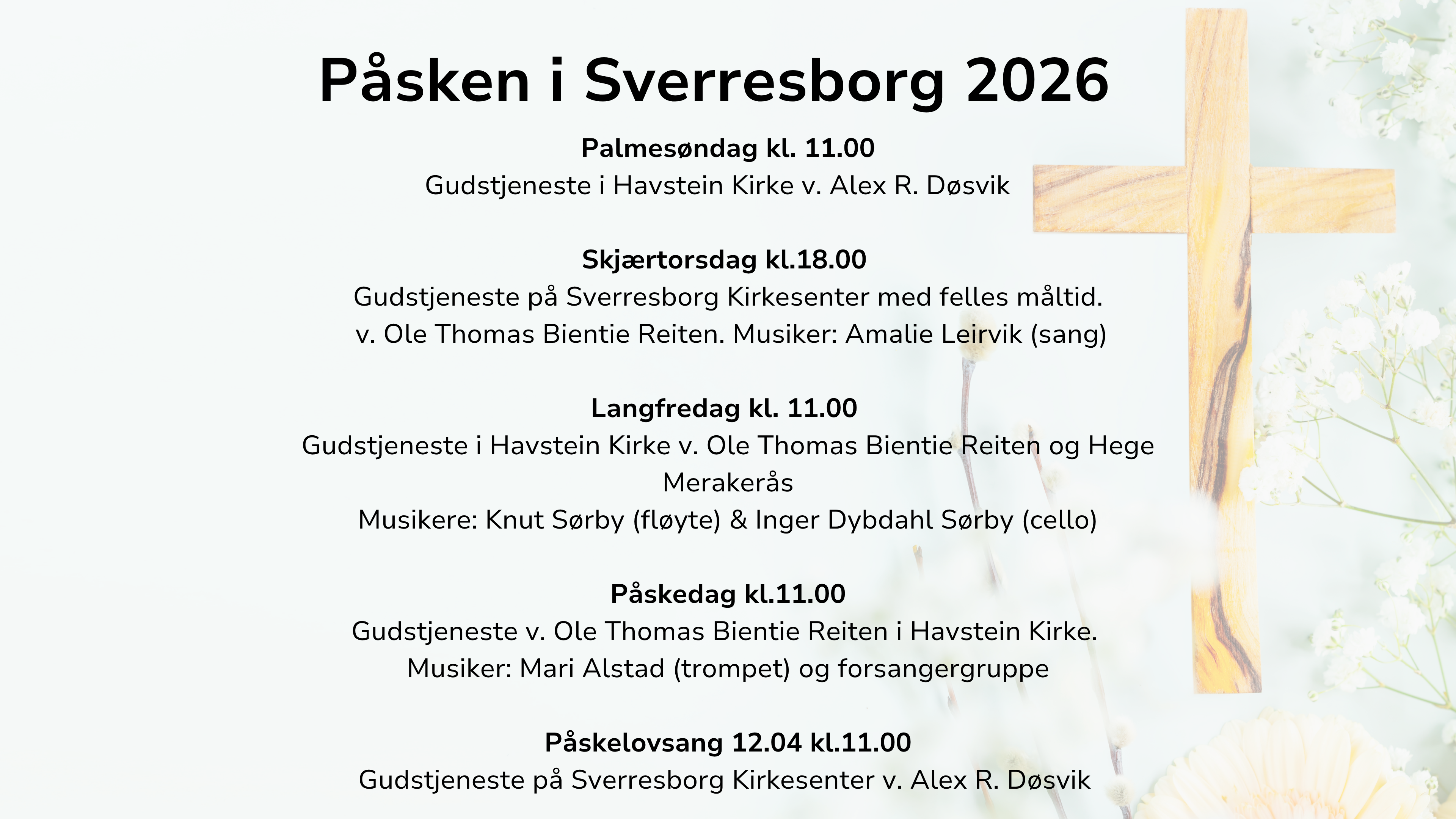 Påsken 2026
