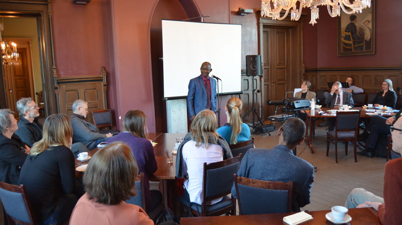 Biskop John Yambasu er hovedtaler under årets Misjonsuke. Foto: Johannes Ek Reindal