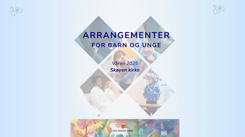 Tilbud for barn og unge i Skøyen kirke - Våren 2025