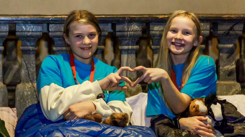 Lys våken 24.-25. januar overnatter vi i Kongsdelene kirke