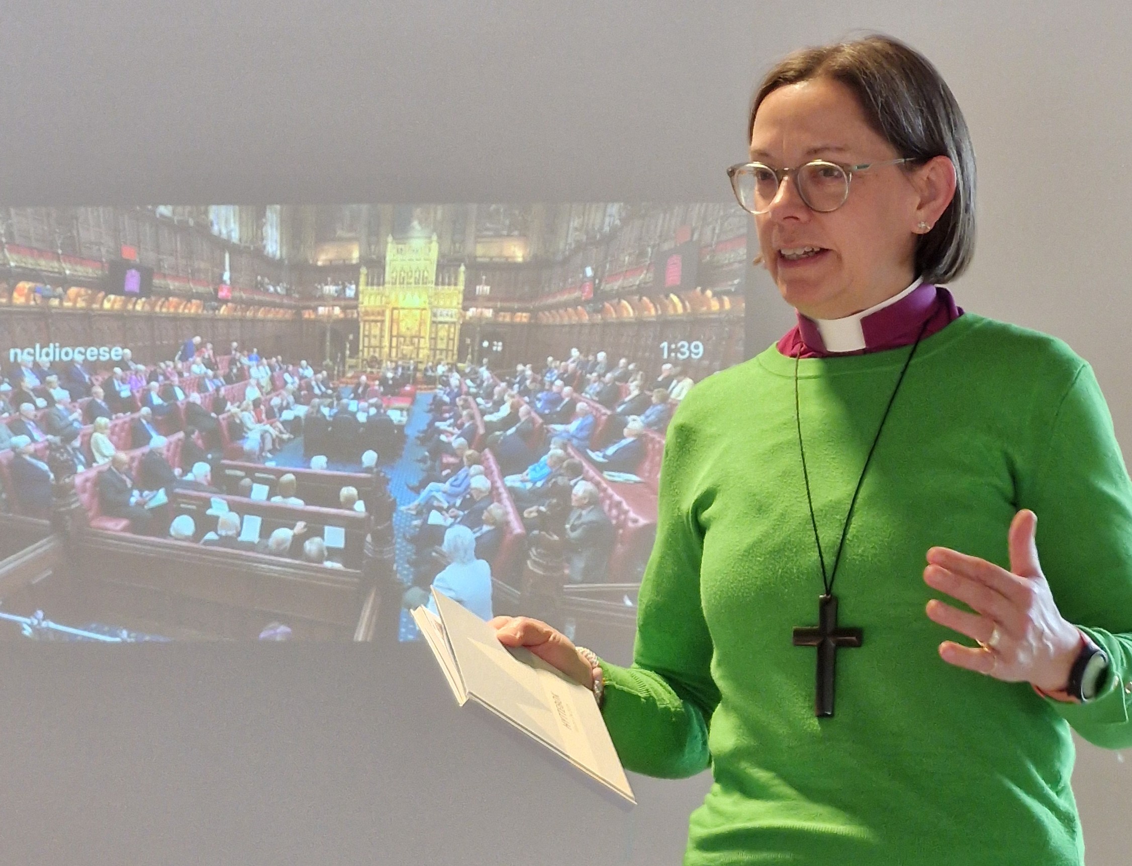 Bishop Helen Ann frå Newcastle. Foto: Maria Vassli Gjære