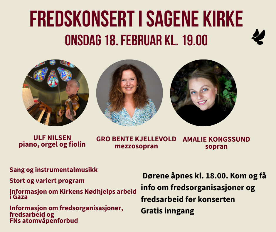 Fredskonsert i Sagene kirke