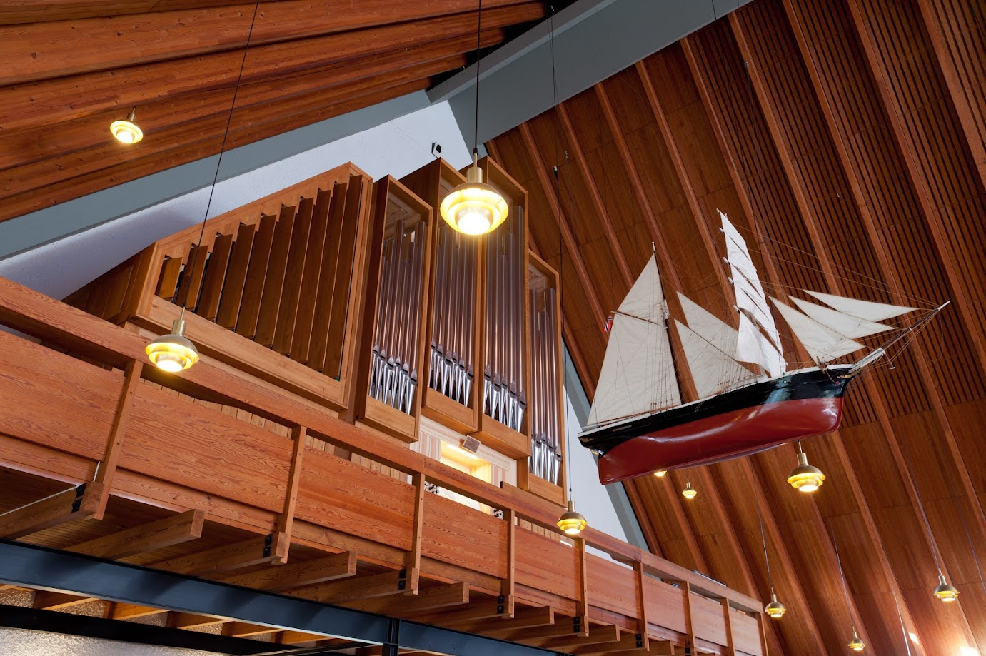 Orgelet i Holmen kirke. Fotograf: Jan Olav Langseth