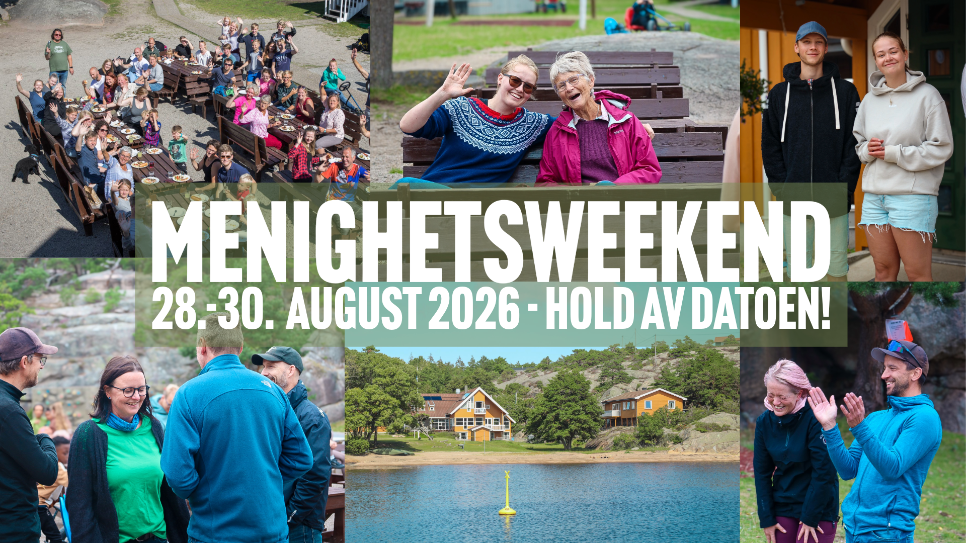 Bli med på menighetsweekend!