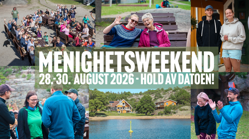Bli med på menighetsweekend!