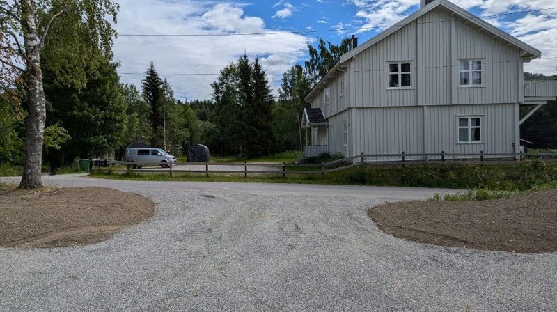 Parkeringsplass på Langset