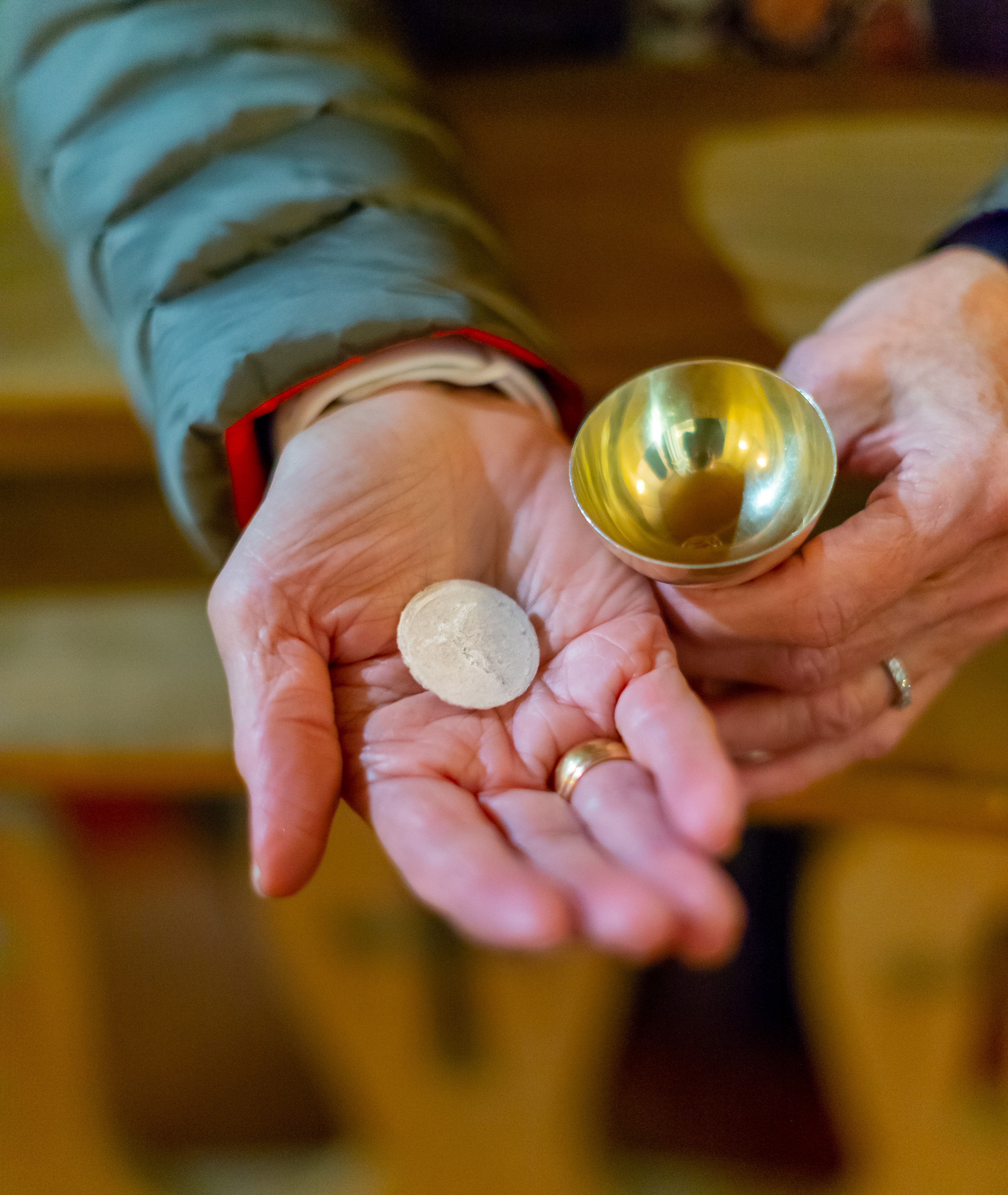 Forenklet gudstjeneste med nattverd på Ballangen sykehjem
