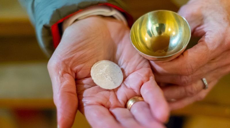 Forenklet gudstjeneste med nattverd på Ballangen sykehjem