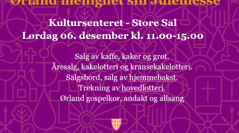 Ørland menighet sin julemesse