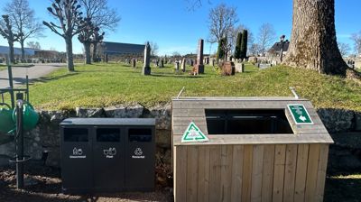 Kildesortering på gravplassene