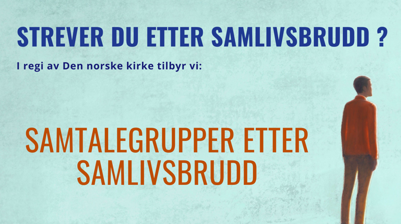 Tilbud om samtalegrupper etter samlivsbrudd