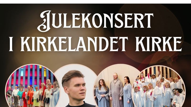 Gratis julekonsert i Kikelandet kirke