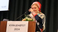 Eira beskriver årene som Samisk kirkeråds leder som lærerike og krevende. Foto: Den norske kirke
