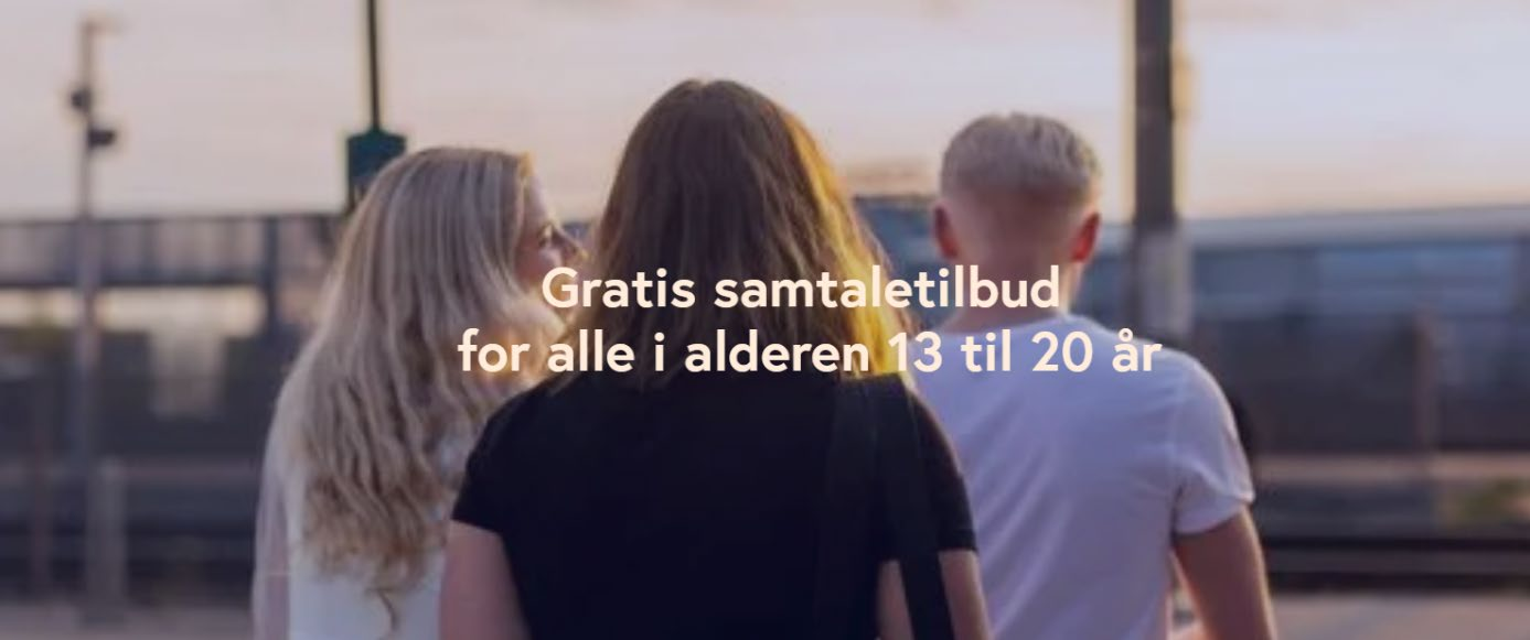 13-20 samtaletilbud for ungdom
