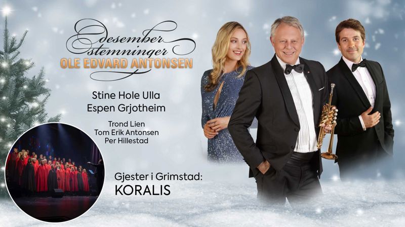 Desemberstemning med Ole Edvard Antonsen og gjester