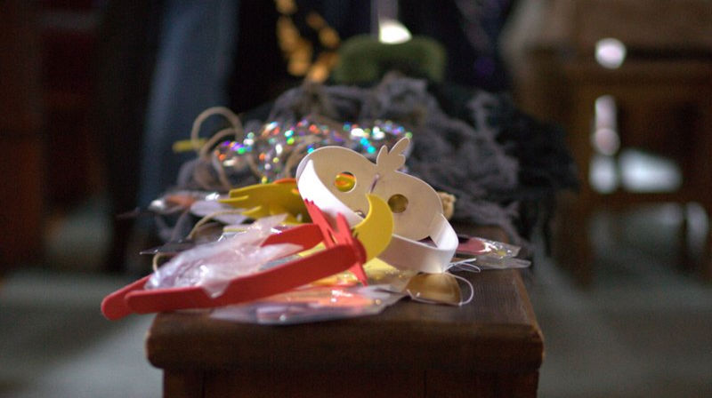 Karnevalsverksted og gudstjeneste i Rødtvet kirke