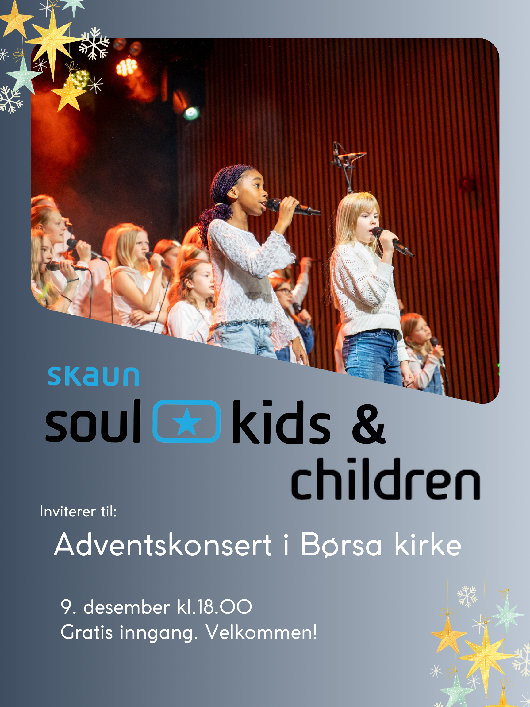 Julekonsert med Skaun Soul Kids & Children