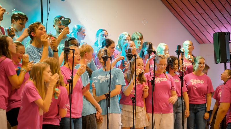 Heggen Gospel på turne i Tyskland 2024