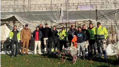 Tanum kirke restaureres