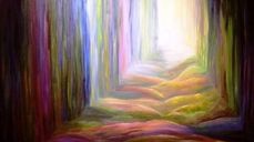 Bilde "Håp" malt av Mari Wirgenes