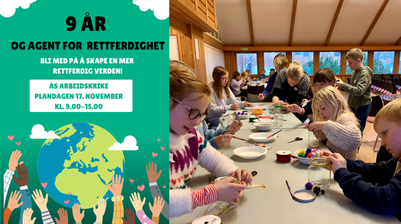 9 år og Agent for rettferdighet!