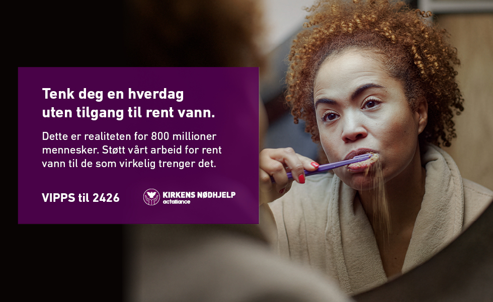 Tirsdag 24. mars samler vi inn penger til årets fasteaksjon