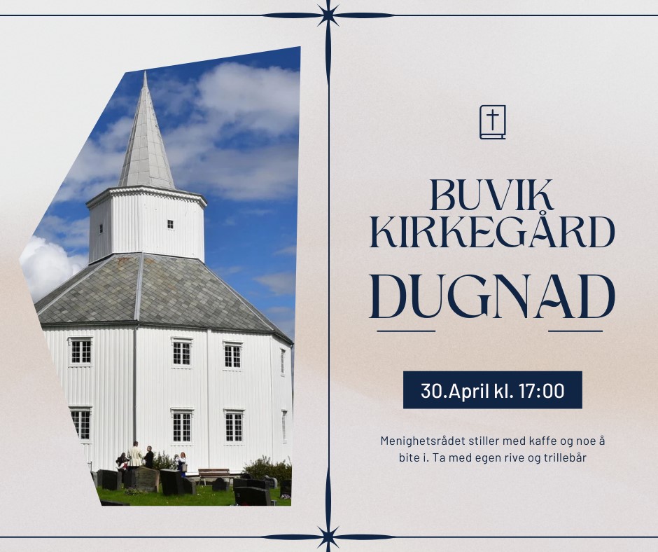 Velkommen til kirkegårds dugnad i Skaun (Venn), Buvika og Børsa