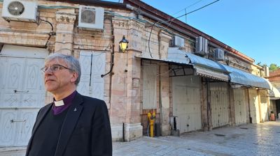 Preses Olav Fykse Tveit har nettopp besøkt Israel og Palestina. Foto: Den norske kirke. 