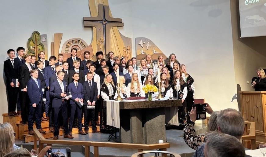 Konfirmantene til Lørdag 26. og Søndag 27. april