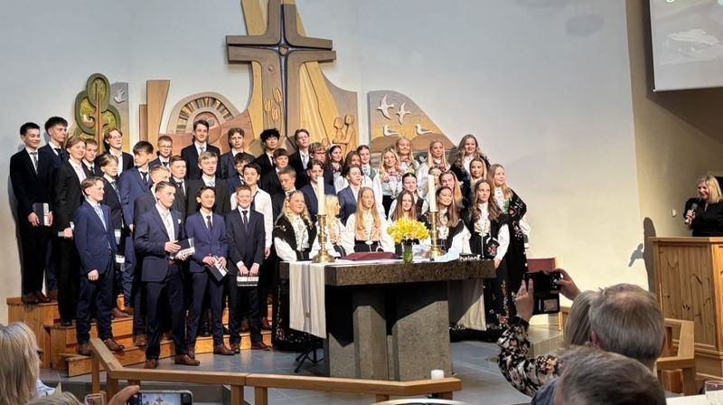 Konfirmantene til Lørdag 26. og Søndag 27. april