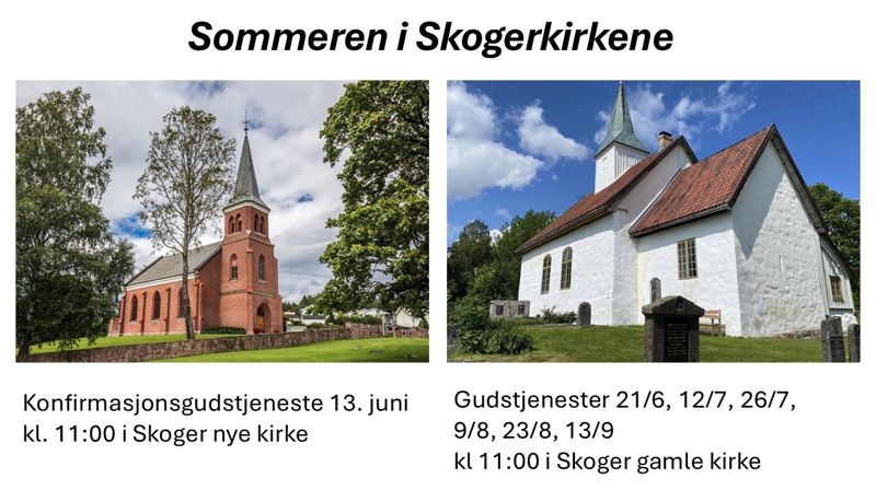 Sommeren i Skogerkirkene