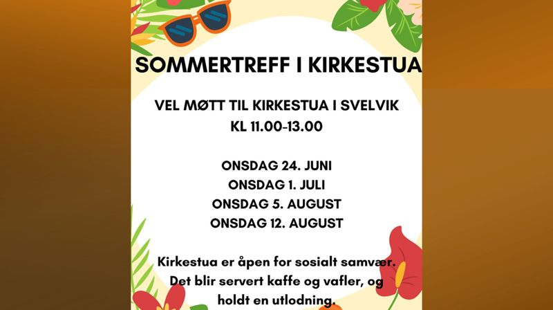 Sommertreff i Kirkestua!