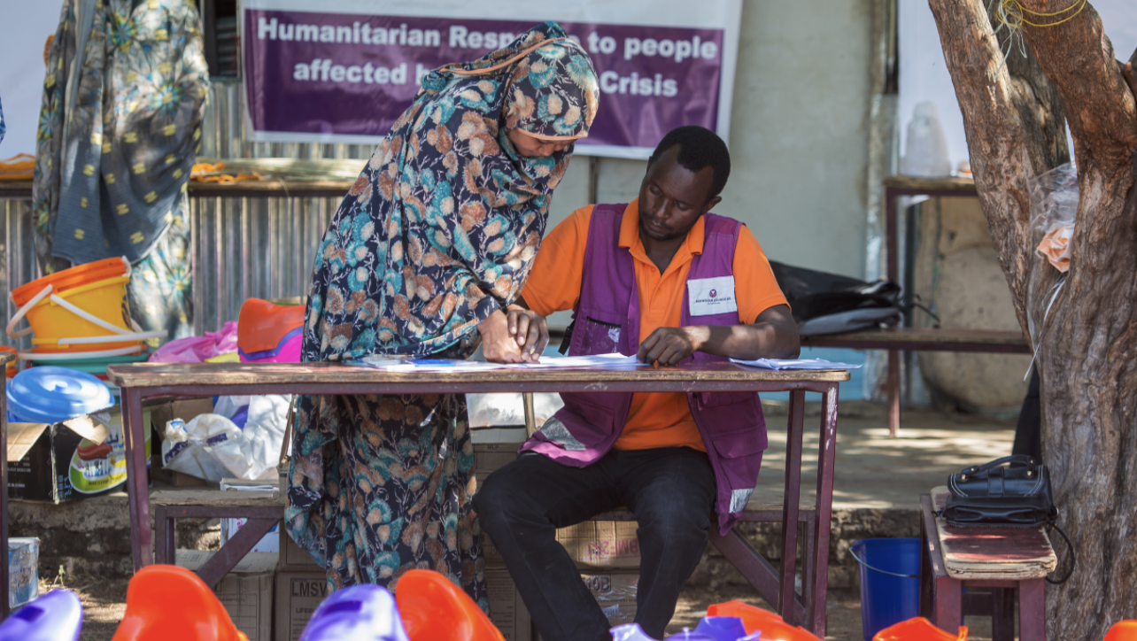 Fra Kirkens Nødhjelps arbeid i Sudan. Foto: Kirkens Nødhjelp.