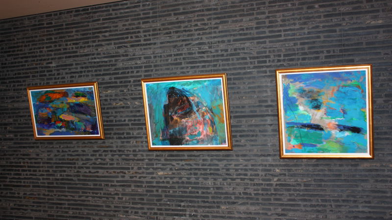 Fra utstillingen til Carl Nesjar