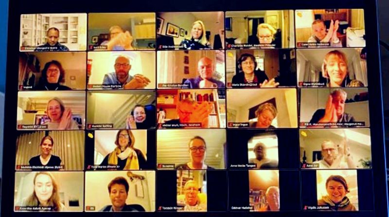 Her er noen av dem som var med på nettverkssamlingen