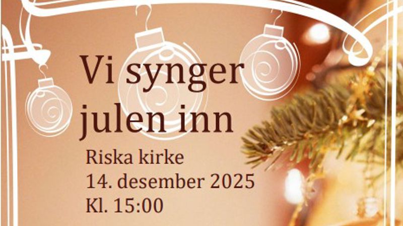 Vi synger julen inn