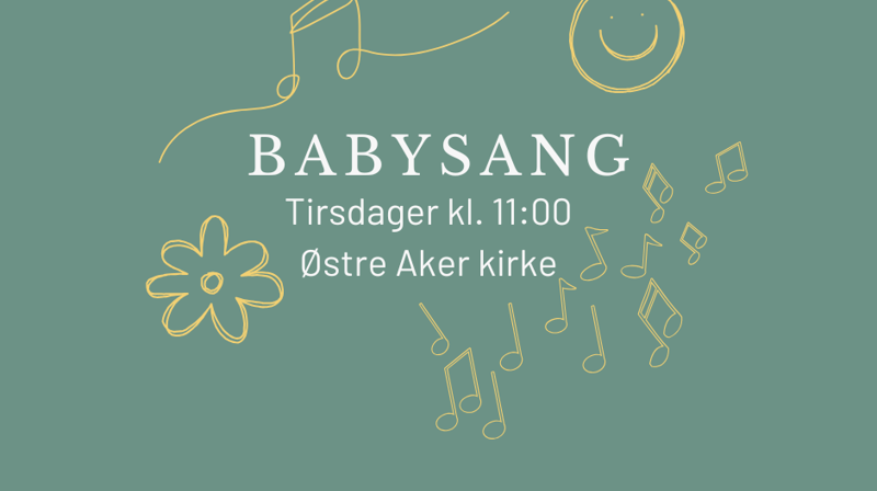 Oppstart Babysang 7.1. i Østre Aker kirke