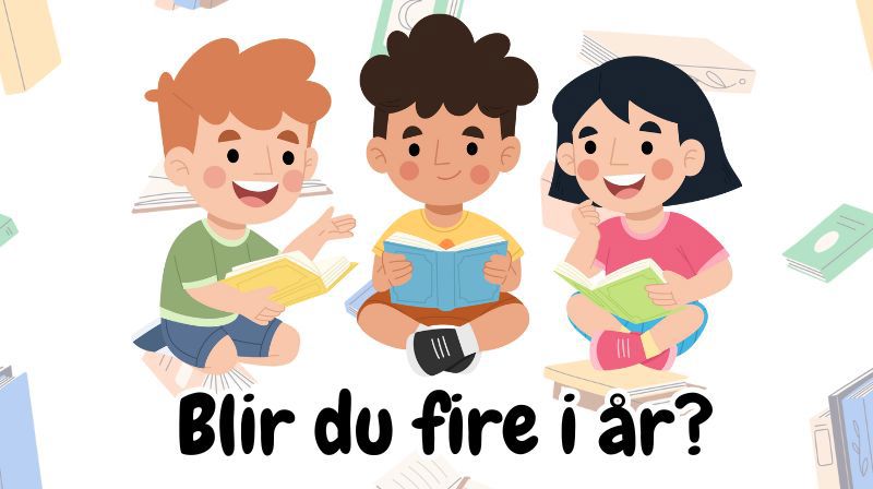 Fireårsboksamling og gudstjeneste!