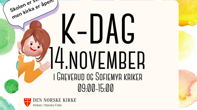 Fredag 13. november er det K-dag!