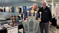 Sogneprest Leif Wikøren Nilsen og trosopplærer Kristin Oremo beskrev dagen som en sammenhengende god prat