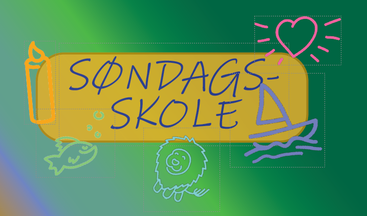 Søndagsskole i gudstjenesten