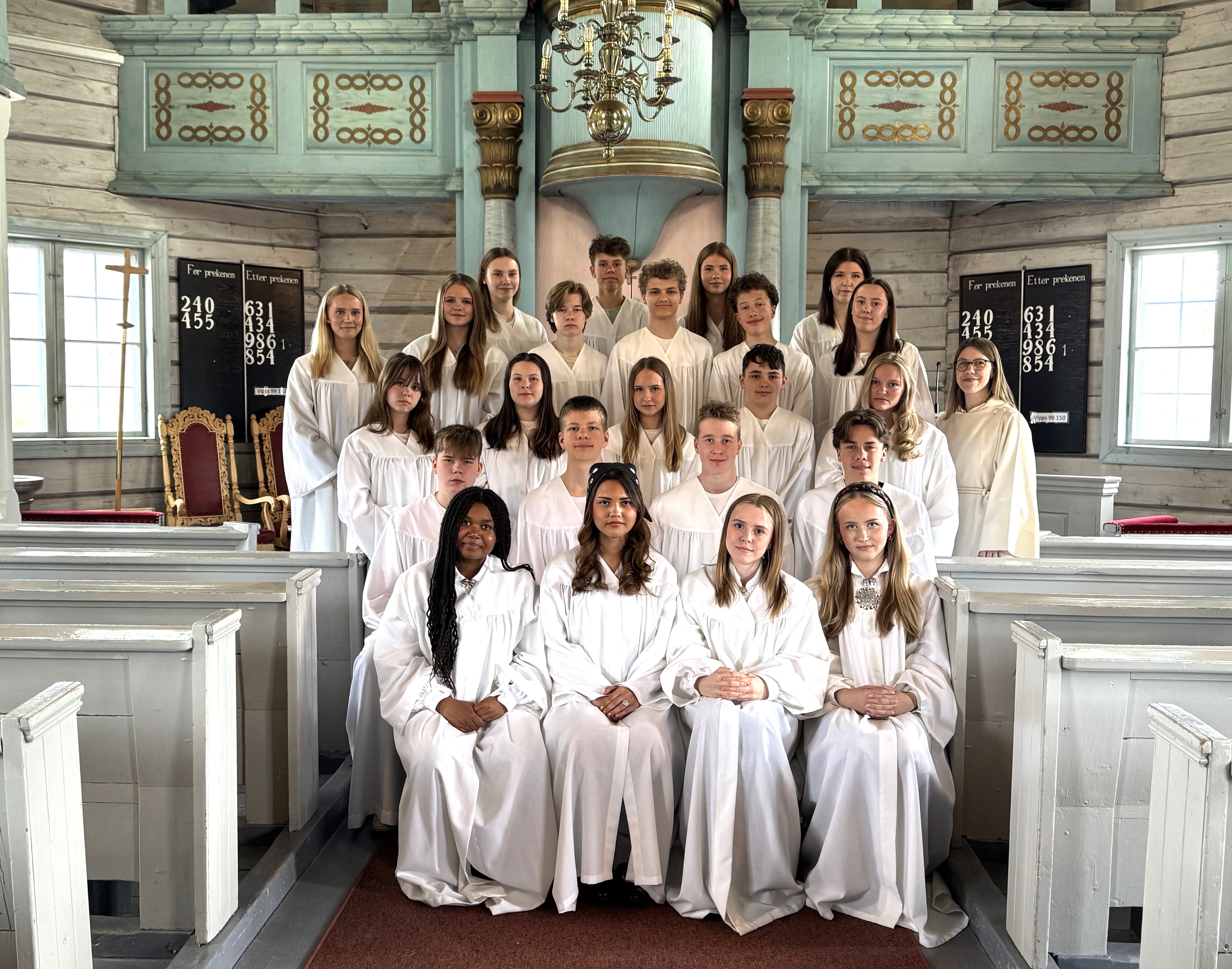 Konfirmanter Bardu kirke 2025
