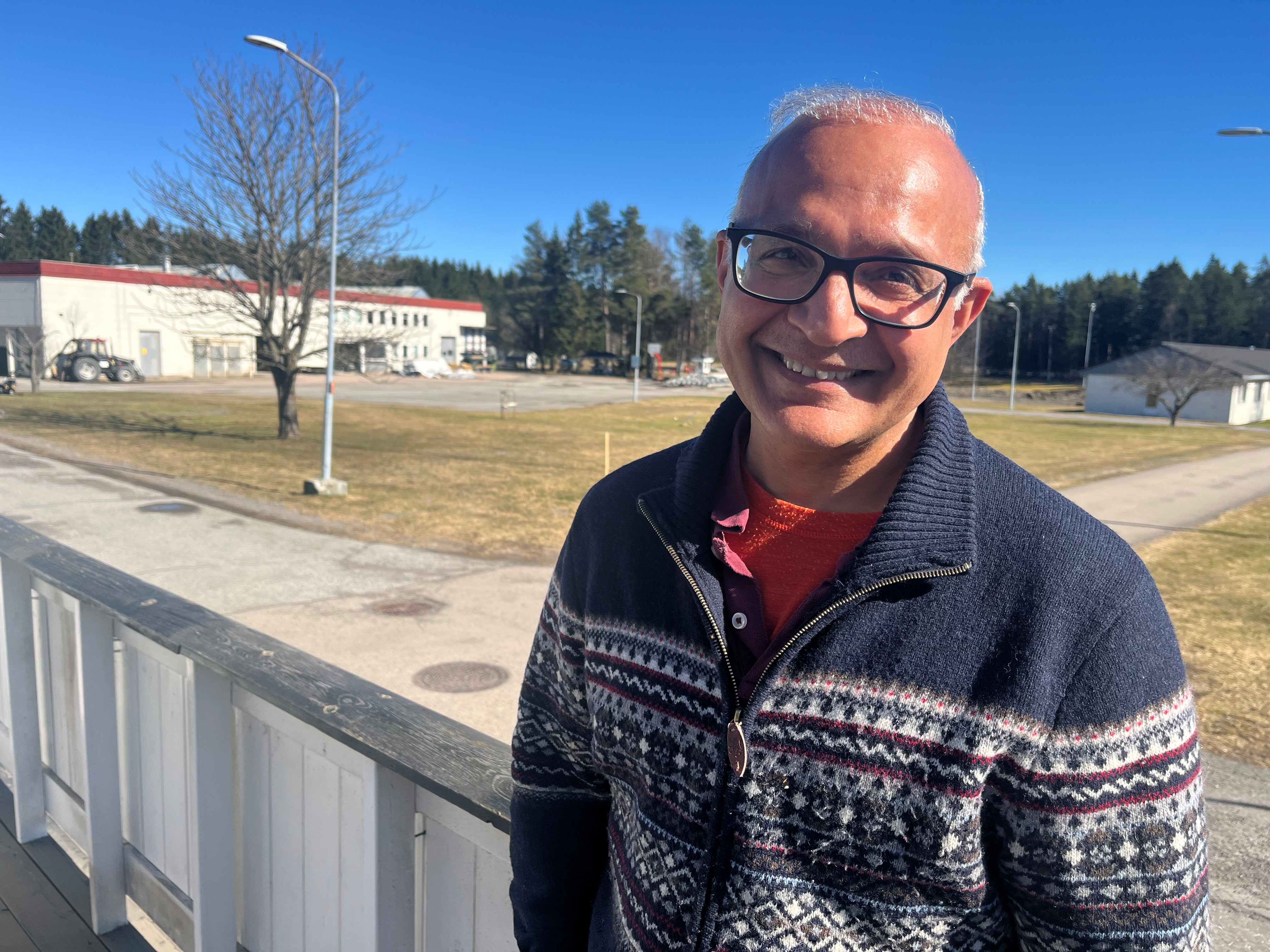 Vir utenfor Krogsrud fengsel. Foto: Hildigunn Hauger-Dalsgard