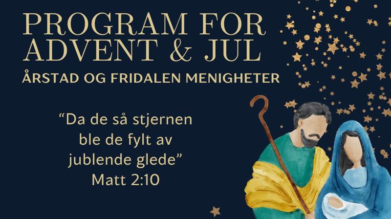 Program for advent og jul i Årstad og Fridalen