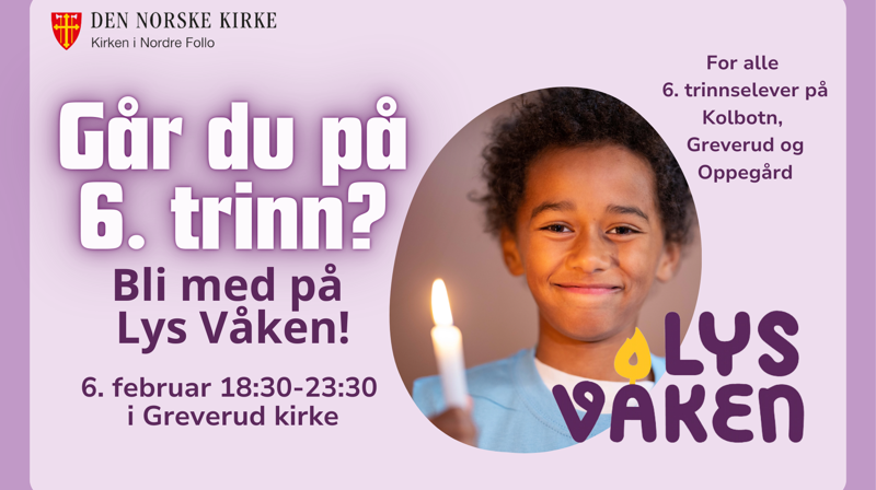 Lys Våken! 6. februar i Greverud kirke