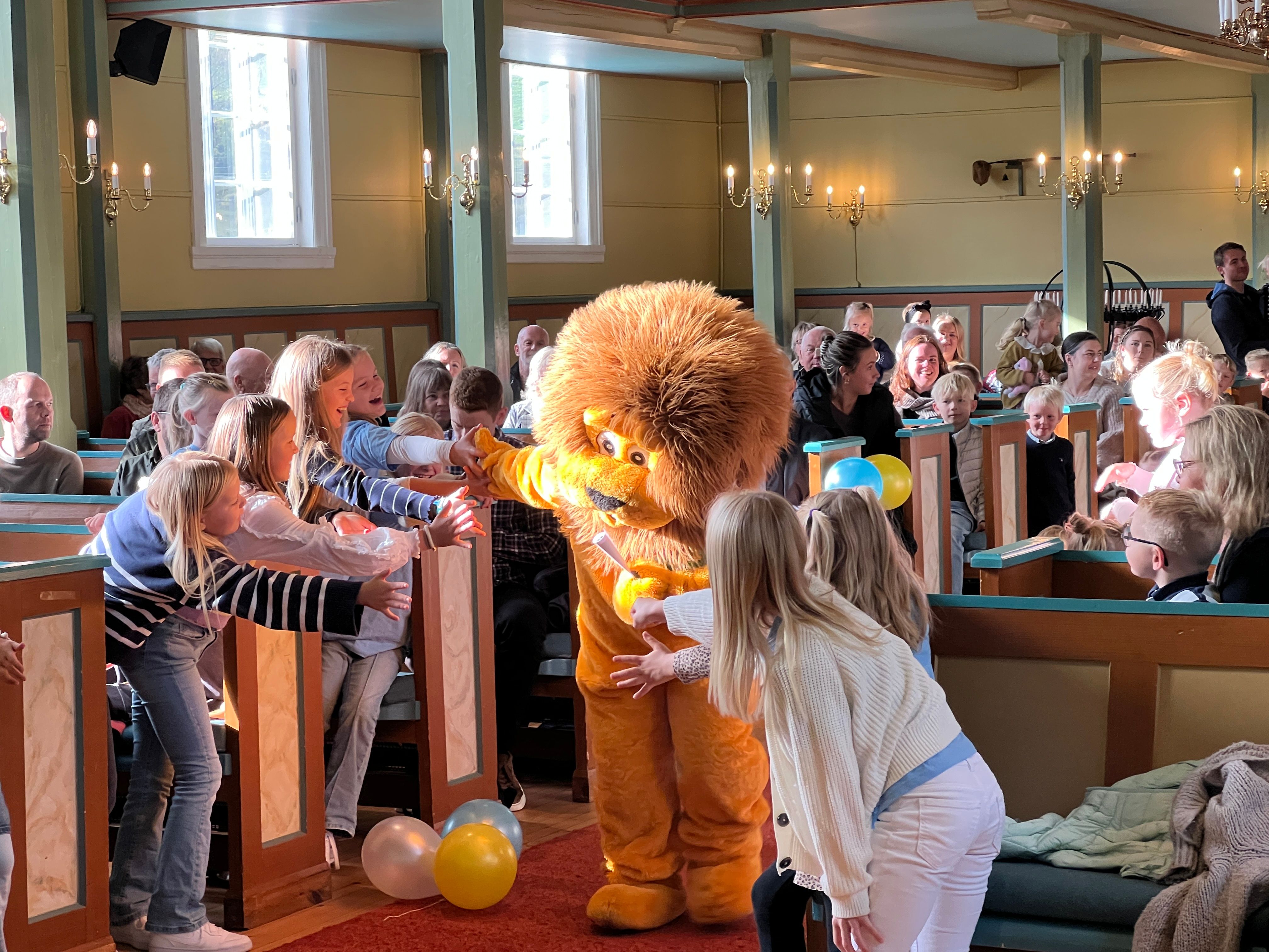 Løvegjenggudsteneste og basar i Meland kyrkje 7.juni kl.11.00