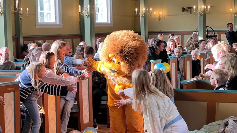 Løvegjenggudsteneste og basar i Meland kyrkje 7.juni kl.11.00