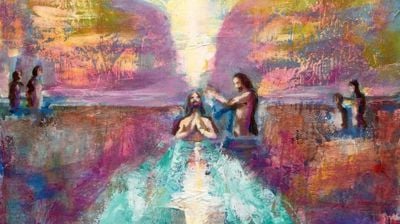 AV VANNET STIGER EN NY VERDEN FRAM