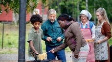 Vafler på bål. Foto: Bo Mathiesen.