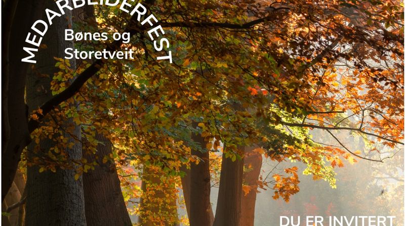 Velkommen til medarbeiderfest!